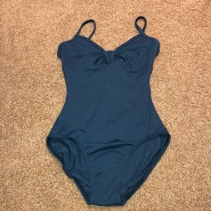 Bloch petite blue leotard